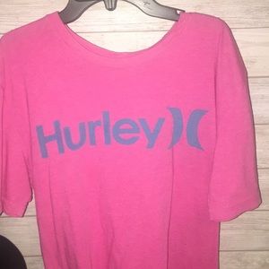 Pink Hurley shirt